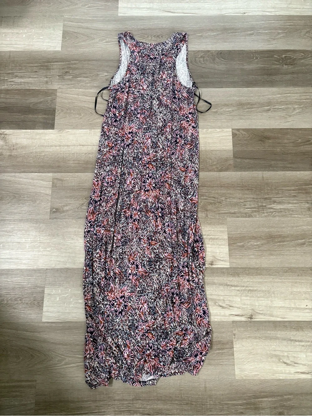 Motherhood Maternity  Sleeveless Floral Maxi Dress in Multi-Color